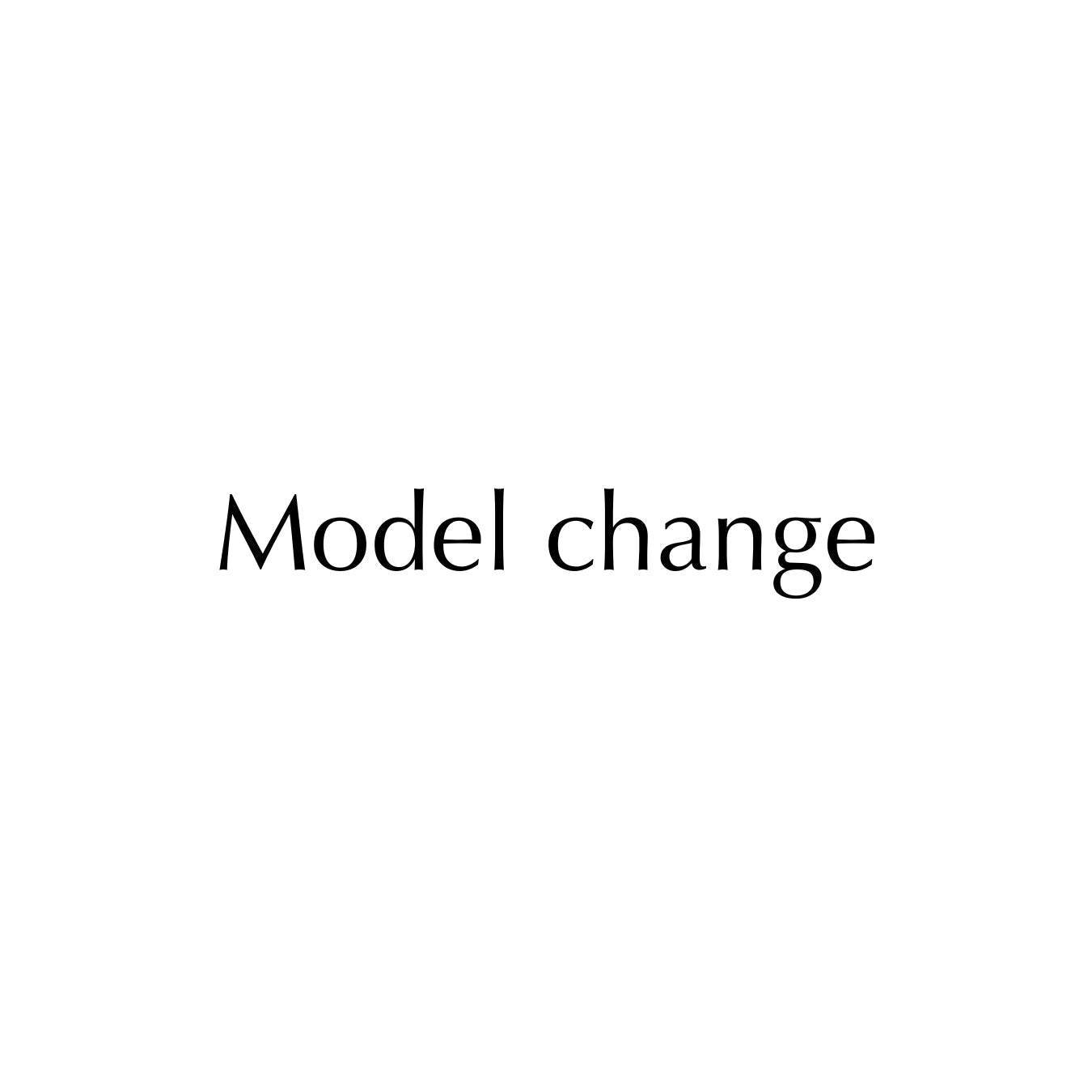 Model change