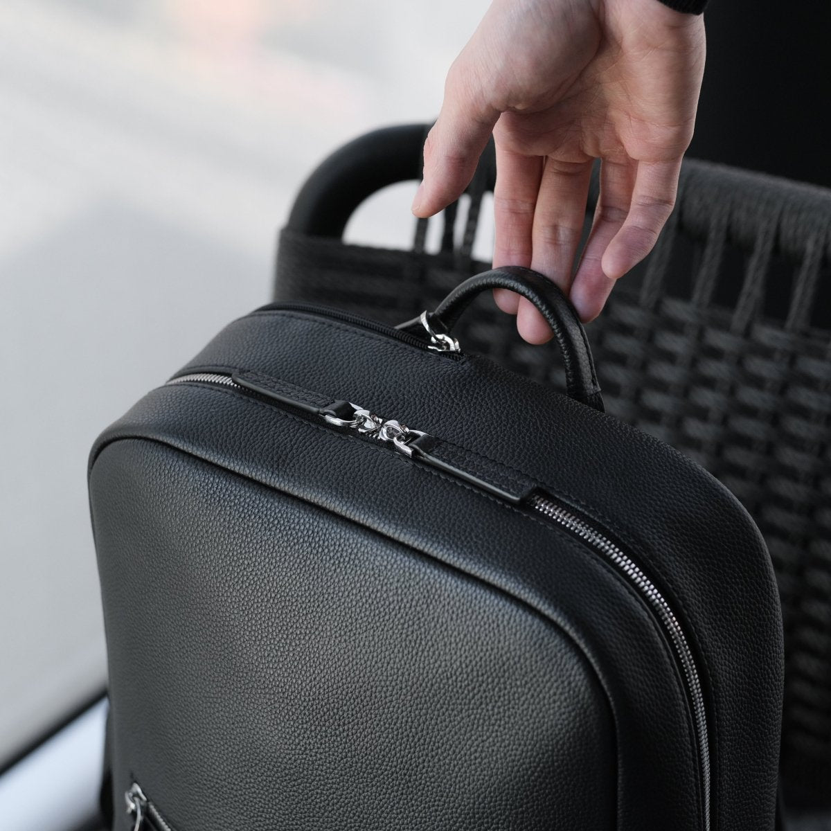 <受注生産4月19日~順次発送>Full Grain Leather Backpack - aucentic