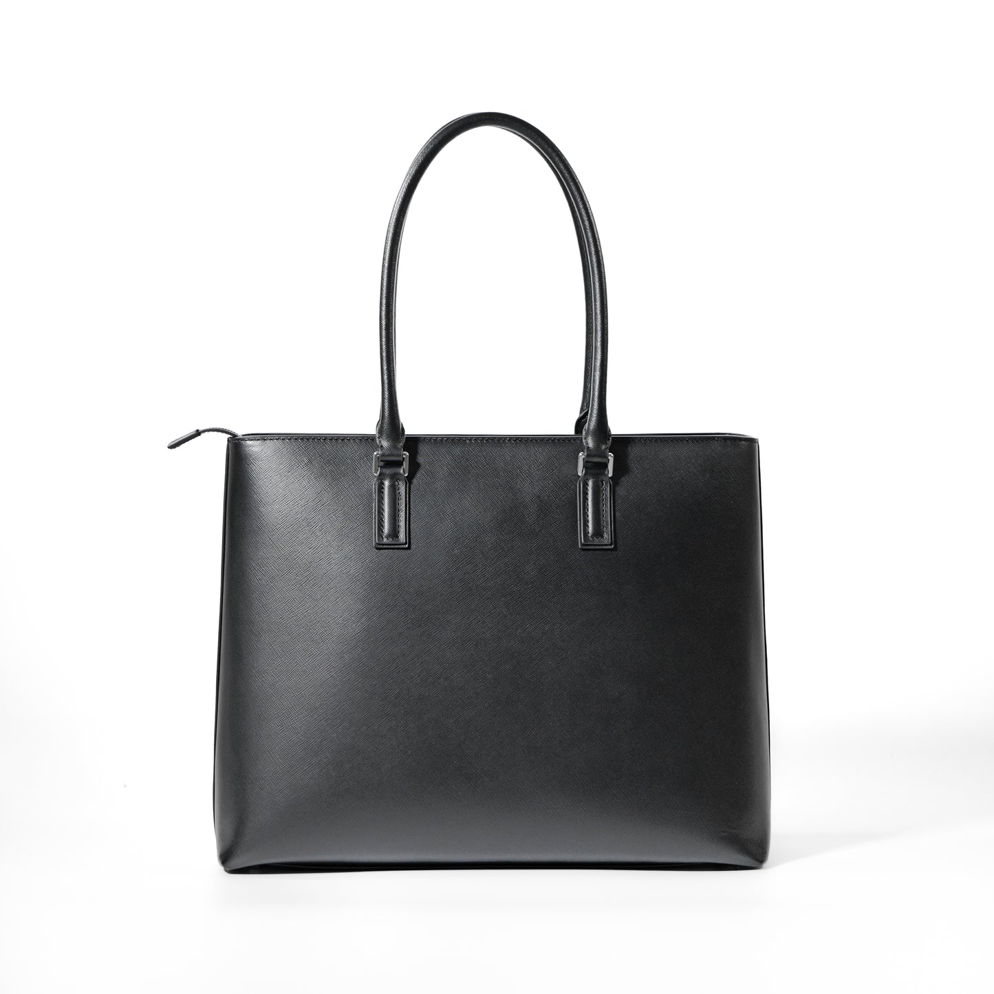 <アウトレット>Italian Saffiano Leather Tote (Black)