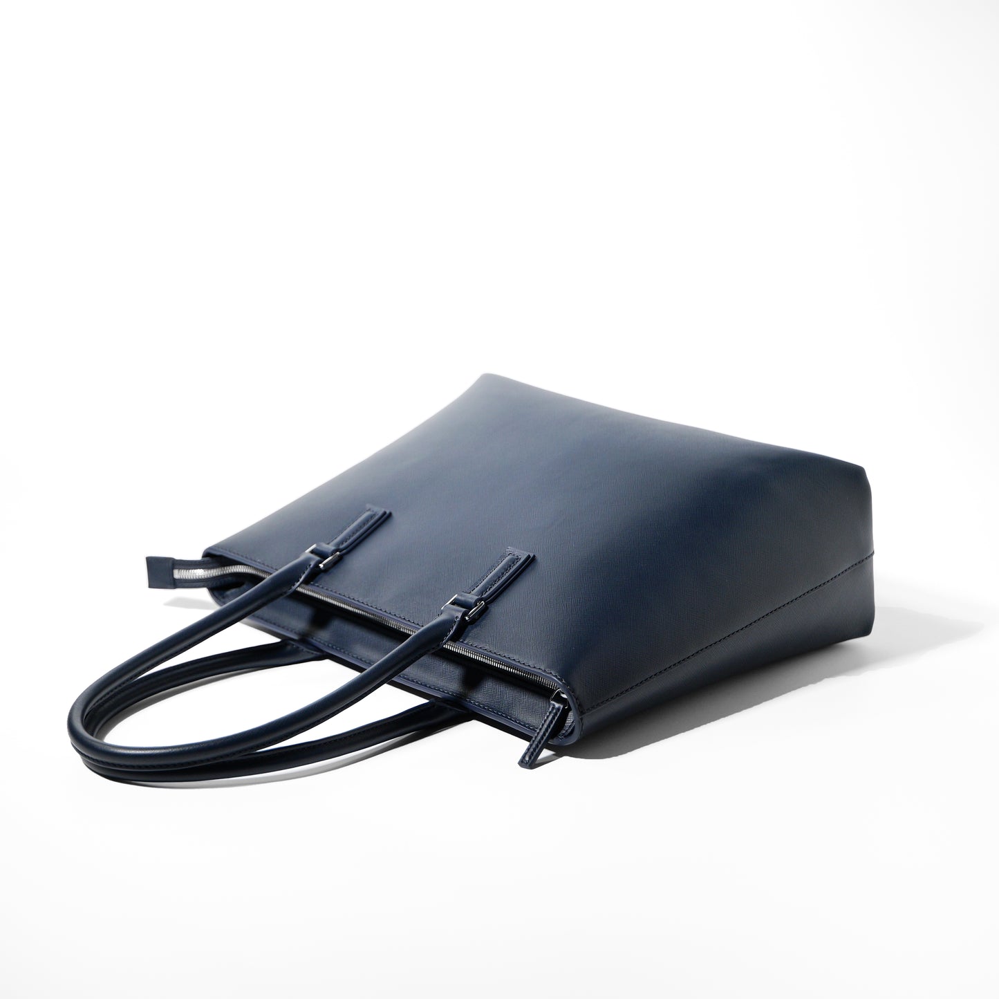 <アウトレット>Italian Saffiano Leather Tote (Black)