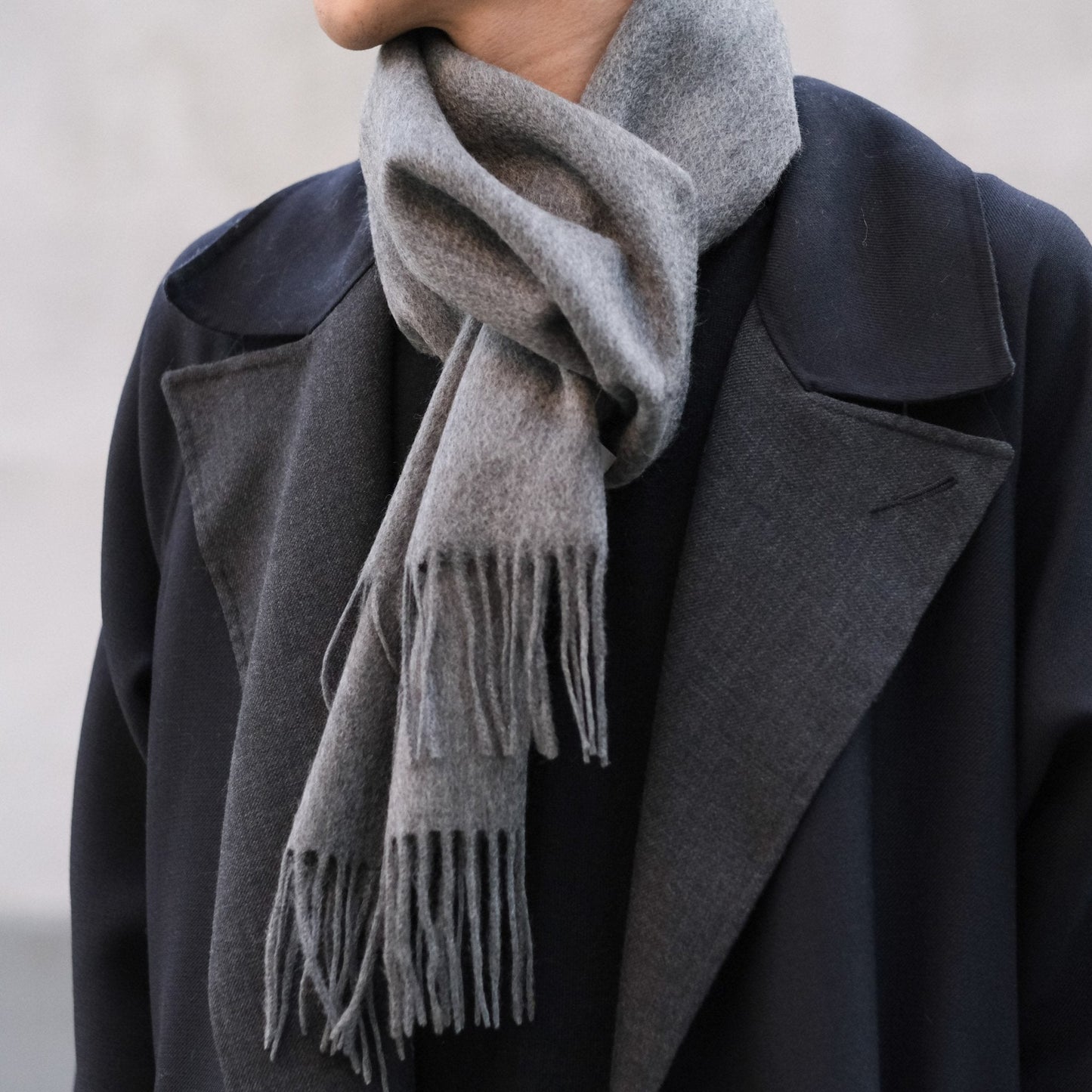 Mongolian Cashmere Muffler - aucentic